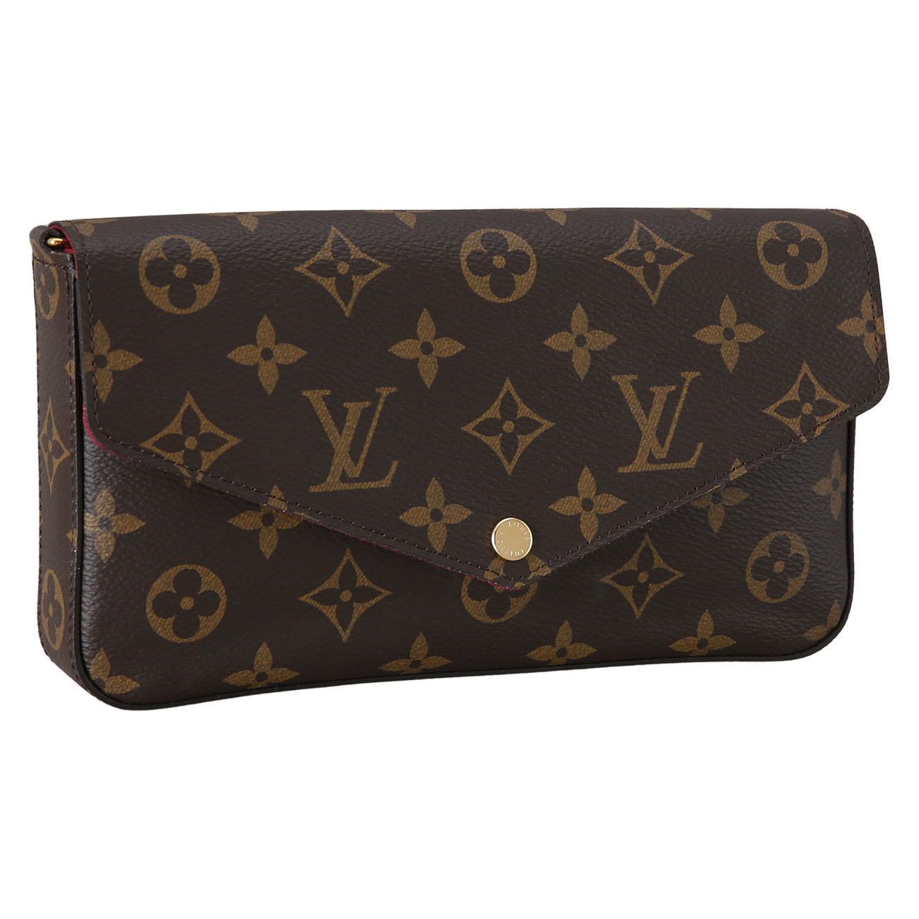 LOUIS VUITTON(USED)루이비통 모노그램 체인 월릿 크로스백
